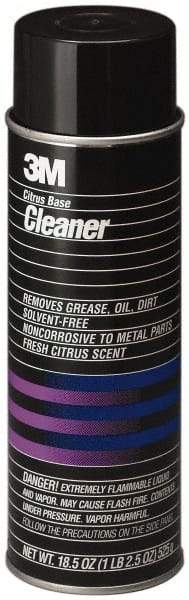 3M - 24 oz Aerosol Cleaner/Degreaser - Aerosol, Citrus Oil-Based, Citrus - Apex Tool & Supply