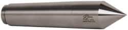 Riten - 1.748" Head Diam, Hardened Tool Steel Standard Point Solid Dead Center - 5MT Morse Taper, 1.748" Point Diam, 8-1/2" OAL - Apex Tool & Supply