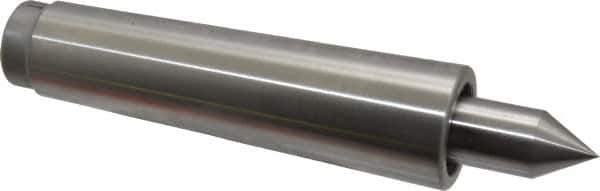 Concentric - MT4 Taper Shank, 2,500 Lb Capacity Live Center - 2,000 Max RPM, 0.686" Point Diam, 1.38" Point Len, 960 Lb Max Workpc, Standard Point - Apex Tool & Supply