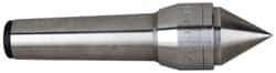 Value Collection - MT5 Taper Shank, 2.44" Head Diam Live Center - 1,763 Lb Max Workpc, Standard Point - Apex Tool & Supply