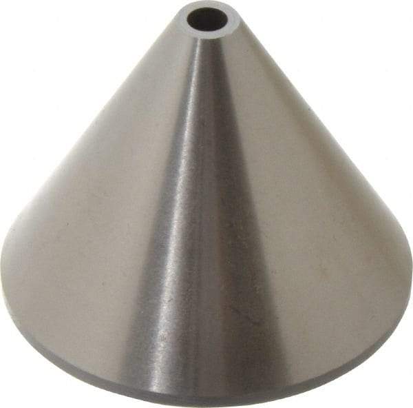Concentric - 4MT Taper, 0.358 to 2.272" Point Diam, Steel Lathe Bell Head Point - Live Center Compatible - Apex Tool & Supply