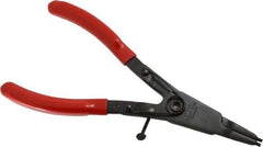 Rotor Clip - SH External Retaining Ring Pliers - 9-1/8" OAL - Apex Tool & Supply