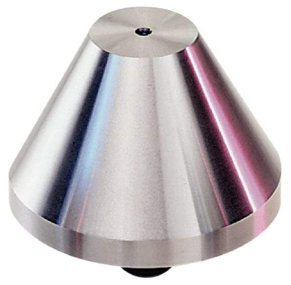 Royal Products - 3/4-16" Thread, 4MT & 5MT Taper, 1-3/8 to 3-1/2" Point Diam, Tool Steel Lathe Bull Nose Point - 2-3/8" OAL - Apex Tool & Supply