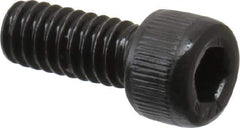Value Collection - #5-40 UNC Hex Socket Drive, Socket Cap Screw - Alloy Steel, Black Oxide Finish, Fully Threaded, 5/16" Length Under Head - Apex Tool & Supply