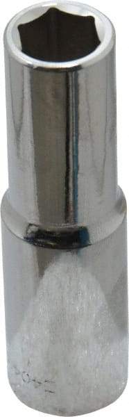 Blackhawk by Proto - 1/2", 1/2" Drive, Deep Hand Socket - 6 Points, 3-3/32" OAL, Chrome Finish - Apex Tool & Supply