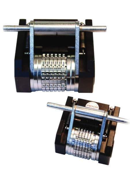 Pryor - 3/32 Inch Size, Figures Numbering Head - ANH-6 Wheel 0 to 9 - Apex Tool & Supply