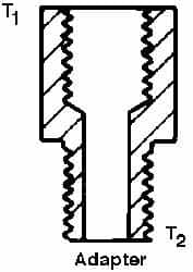 Trico - 1/8 x 1/8 Thread, Central Lubrication System Fitting - Apex Tool & Supply