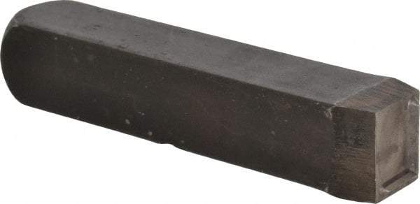Made in USA - Letter L Machine Made Individual Steel Stamp - 1/2" Character - Apex Tool & Supply