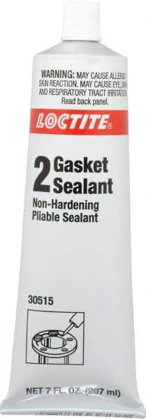 Loctite - 7 oz Tube Black Gasket Sealant - -65 to 400°F Operating Temp, Series 198 - Apex Tool & Supply