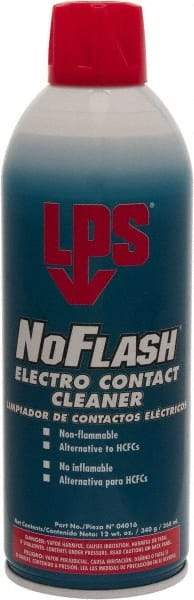 LPS - 12 Ounce Aerosol Contact Cleaner - 9,000 Volt Dielectric Strength, Nonflammable, Food Grade - Apex Tool & Supply