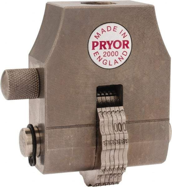 Pryor - 1/16 Inch Size, Numbering Head - Numbers, Hand or Machine Usage - Apex Tool & Supply
