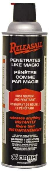 Releasall - 12 oz Rust Solvent/Penetrant - Comes in Aerosol - Apex Tool & Supply