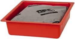 Brady SPC Sorbents - 3 Quart Capacity, 10 Inch Long x 10 Inch Wide, Plastic Drip Pan - Apex Tool & Supply