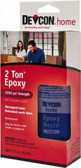 Devcon - 4.5 oz Bottle Two Part Epoxy - 30 min Working Time, Series 2 Ton - Apex Tool & Supply