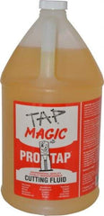 Tap Magic - Tap Magic ProTap, 1 Gal Bottle Cutting & Tapping Fluid - Semisynthetic, For Boring, Broaching, Drilling, Engraving, Facing, Milling, Reaming, Sawing, Threading, Turning - Apex Tool & Supply