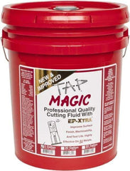 Tap Magic - Tap Magic EP-Xtra, 5 Gal Pail Cutting & Tapping Fluid - Semisynthetic, For Boring, Broaching, Drilling, Engraving, Facing, Milling, Reaming, Sawing, Threading, Turning - Apex Tool & Supply