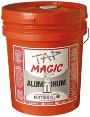 Tap Magic - Tap Magic Aluminum, 5 Gal Pail Cutting & Tapping Fluid - Semisynthetic, For Boring, Broaching, Drilling, Engraving, Facing, Milling, Reaming, Sawing, Threading, Turning - Apex Tool & Supply