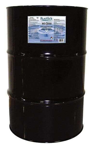 Rustlick - Rustlick WS-5050, 55 Gal Drum Cutting & Grinding Fluid - Water Soluble, For Broaching, CNC Machining, Drilling, Milling - Apex Tool & Supply