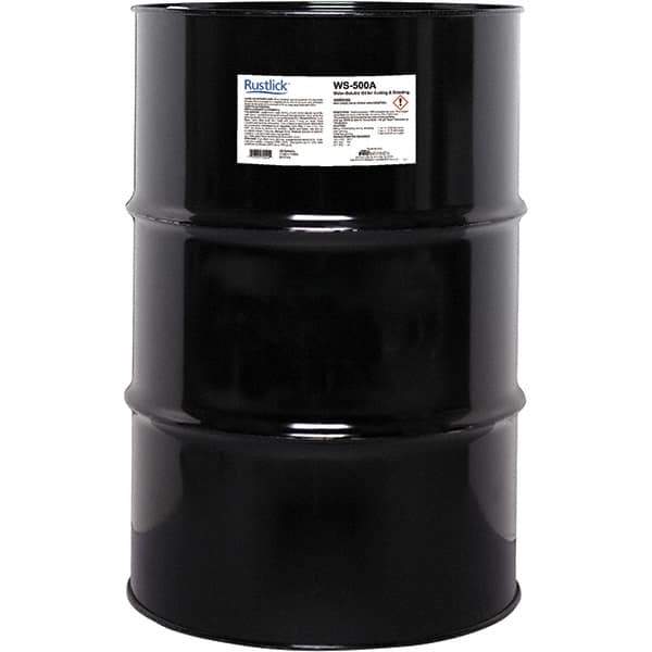 Rustlick - Rustlick WS-500A, 55 Gal Drum Cutting & Grinding Fluid - Water Soluble, For Machining - Apex Tool & Supply