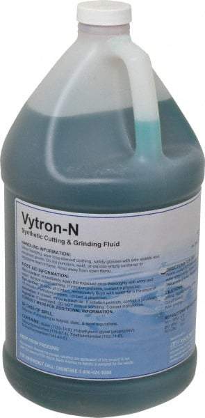 Rustlick - Rustlick Vytron-N, 1 Gal Bottle Cutting & Grinding Fluid - Synthetic, For Drilling, Milling, Sawing, Tapping, Turning - Apex Tool & Supply