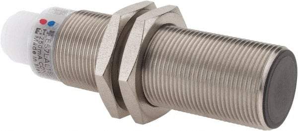 Eaton Cutler-Hammer - NPN, 5mm Detection, Cylinder Shielded, Inductive Proximity Sensor - 2 Wires, IP67, 20 to 250 VAC, M18x1 Thread, 2.54 Inch Long - Apex Tool & Supply