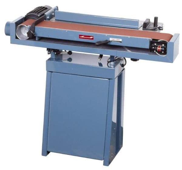 Enco - Belt Sanding Machines Belt Length (Inch): 89 Belt Width (Inch): 6 - Apex Tool & Supply