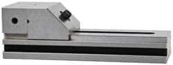 Interstate - 2-7/8" Jaw Width, 4" Jaw Opening Capacity, 1-37/64" Jaw Height, Toolmaker's Vise - Flat Jaw, 0.0002" Parallelism, 0.0002" Squareness, 7-29/32" OAL x 3.14" OAH - Apex Tool & Supply