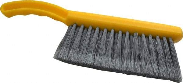 Rubbermaid - 12-1/2" OAL, Polypropylene Counter Duster - 8" Long Head, Plastic Handle, Silver - Apex Tool & Supply