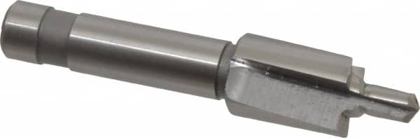 Made in USA - 5/16-24" Port, 0.692" Spotface Diam, 1/8" Tube Outside Diam, Reamer Pilot, Straight Shank, High Speed Steel Porting Tool - Apex Tool & Supply