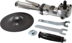 Value Collection - 7" Wheel Diam, 4,500 RPM, Pneumatic Angle & Disc Grinder - 5/8-11 Spindle - Apex Tool & Supply
