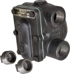 Watts - 4 Port, 1" Pipe, Cast Iron Float & Thermostatic Steam Trap - 15 Max psi - Apex Tool & Supply
