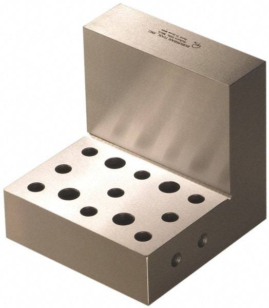 Suburban Tool - 4" Long x 4" Wide x 4" High, Compound, Series S0, Fine Pole, Sine Plate & Magnetic Chuck Combo - Angle Plate, Bolts, Handle, Locking Straps, Magnetic Chuck, Rails, Screws, Storage Case, T-Handle Hex Wrench, Vise & Washer - Apex Tool & Supply