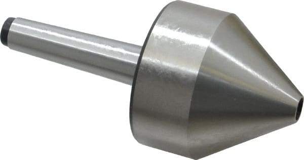 Interstate - MT2 Taper Shank, 2.48" Head Diam Live Center - 2.48" Head Length, 0.46" Point Diam, 1.42" Point Len, 396.83 Lb Max Workpc, 5.35" OAL, Bull Nose Point - Apex Tool & Supply