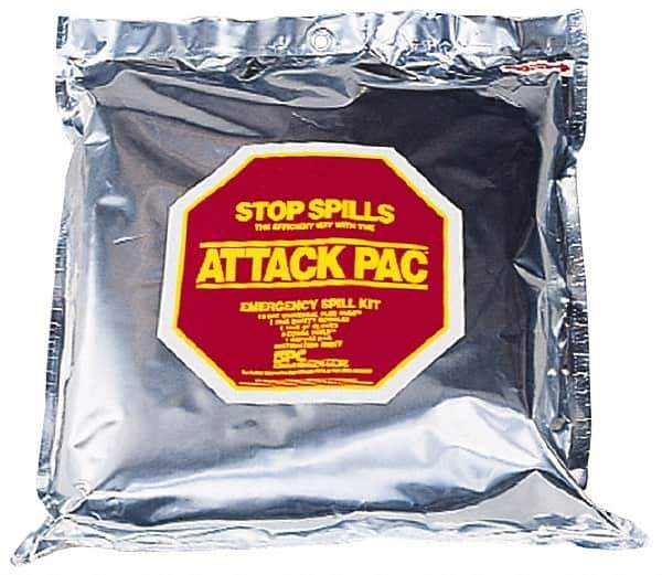 Brady SPC Sorbents - 7 Gal Capacity Hazardous Materials Spill Kit - Foil - Apex Tool & Supply