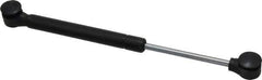 Value Collection - 0.24" Rod Diam, 0.59" Tube Diam, 20 Lb Capacity, Fixed Force Gas Spring - 9.6" Extended Length, 3.15" Stroke Length, Plastic Ball Socket, Black Nitride Piston - Apex Tool & Supply