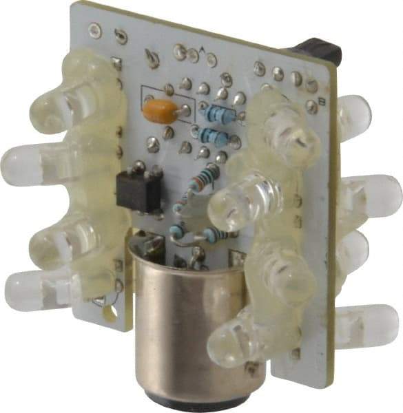 Eaton Cutler-Hammer - LED Lamp, Red, Steady, Stackable Tower Light Module - 24 VAC/VDC, 47 Milliamp, IP65 Ingress Rating, 4, 13, 4X NEMA Rated, Base Mount - Apex Tool & Supply