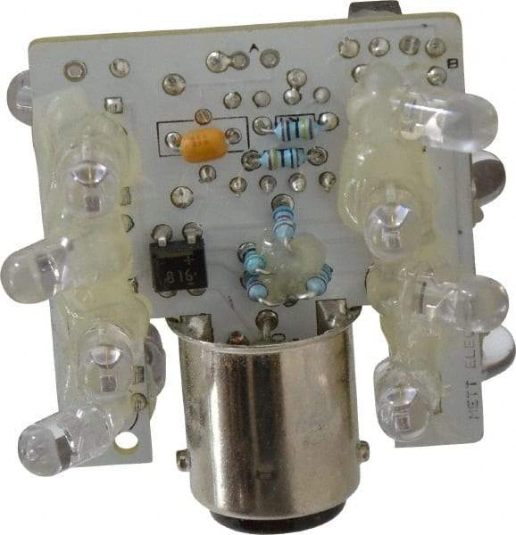 Eaton Cutler-Hammer - LED Lamp, Green, Steady, Stackable Tower Light Module - 24 VAC/VDC, 59 Milliamp, IP65 Ingress Rating, 4, 13, 4X NEMA Rated, Base Mount - Apex Tool & Supply