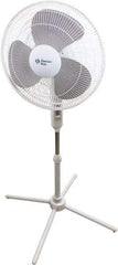 Comfort Zone - 16" Blade, 445 Max CFM, Standing Fan - 0.42 Amps, 120 Volts, 3 Speed - Apex Tool & Supply