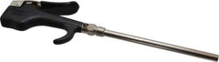 Coilhose Pneumatics - Safety Extension Tube Thumb Lever Blow Gun - 1/4 NPT, 6" Tube Length, Zinc - Apex Tool & Supply