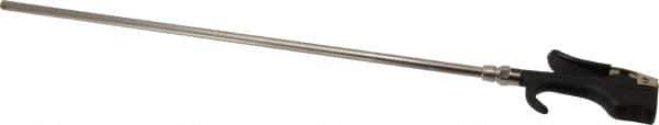 Coilhose Pneumatics - Safety Extension Tube Thumb Lever Blow Gun - 1/4 NPT, 16" Tube Length, Zinc - Apex Tool & Supply