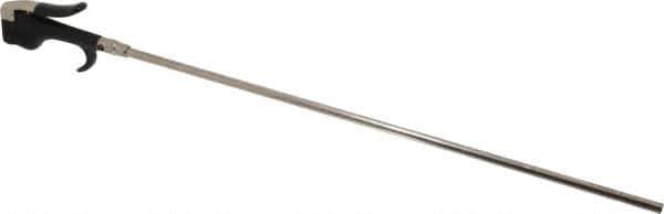 Coilhose Pneumatics - Safety Extension Tube Thumb Lever Blow Gun - 1/4 NPT, 18" Tube Length, Zinc - Apex Tool & Supply