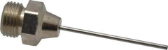 Coilhose Pneumatics - Blow Gun Needle Tip - 1/8 NPSM, 1.19" Hose Length - Apex Tool & Supply