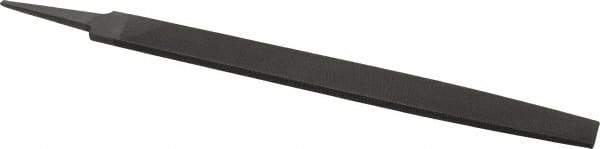 Value Collection - 14" Long, Second Cut, Flat American-Pattern File - Tang - Apex Tool & Supply