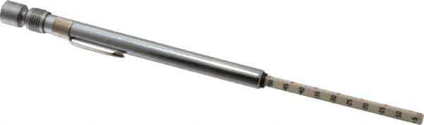 Acme - 5 to 50 psi Pencil Straight Tire Pressure Gauge - Closed Check - Apex Tool & Supply