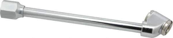 Acme - Closed Check Brass Air Chuck Extension - Dual Foot Chuck, 1/4 FPT - Apex Tool & Supply
