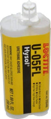 Loctite - 50 mL Cartridge Two Part Urethane Adhesive - 5 min Working Time, 3,110 psi Shear Strength, Series U-05FL - Apex Tool & Supply
