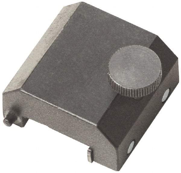 Value Collection - 1 Piece Vise Work Stop - Aluminum, Steel (Pin), 1" Wide - Apex Tool & Supply