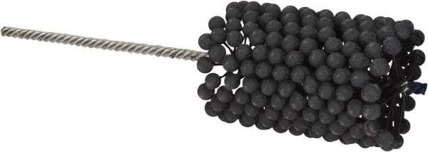 Brush Research Mfg. - 2-3/4" to 3" Bore Diam, 240 Grit, Silicon Carbide Flexible Hone - Extra Fine, 13-1/2" OAL - Apex Tool & Supply