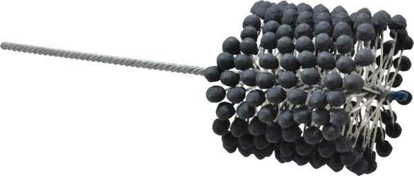 Brush Research Mfg. - 5" to 5-1/2" Bore Diam, 240 Grit, Silicon Carbide Flexible Hone - Extra Fine, 17-1/2" OAL - Apex Tool & Supply