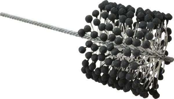 Brush Research Mfg. - 6" to 6-1/2" Bore Diam, 120 Grit, Silicon Carbide Flexible Hone - Fine, 17-1/2" OAL - Apex Tool & Supply